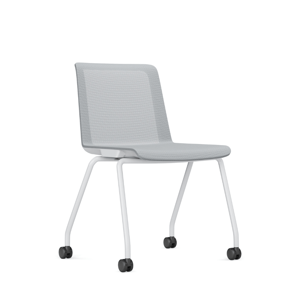 Cubix-B Mesh Mobile Stackable Chair