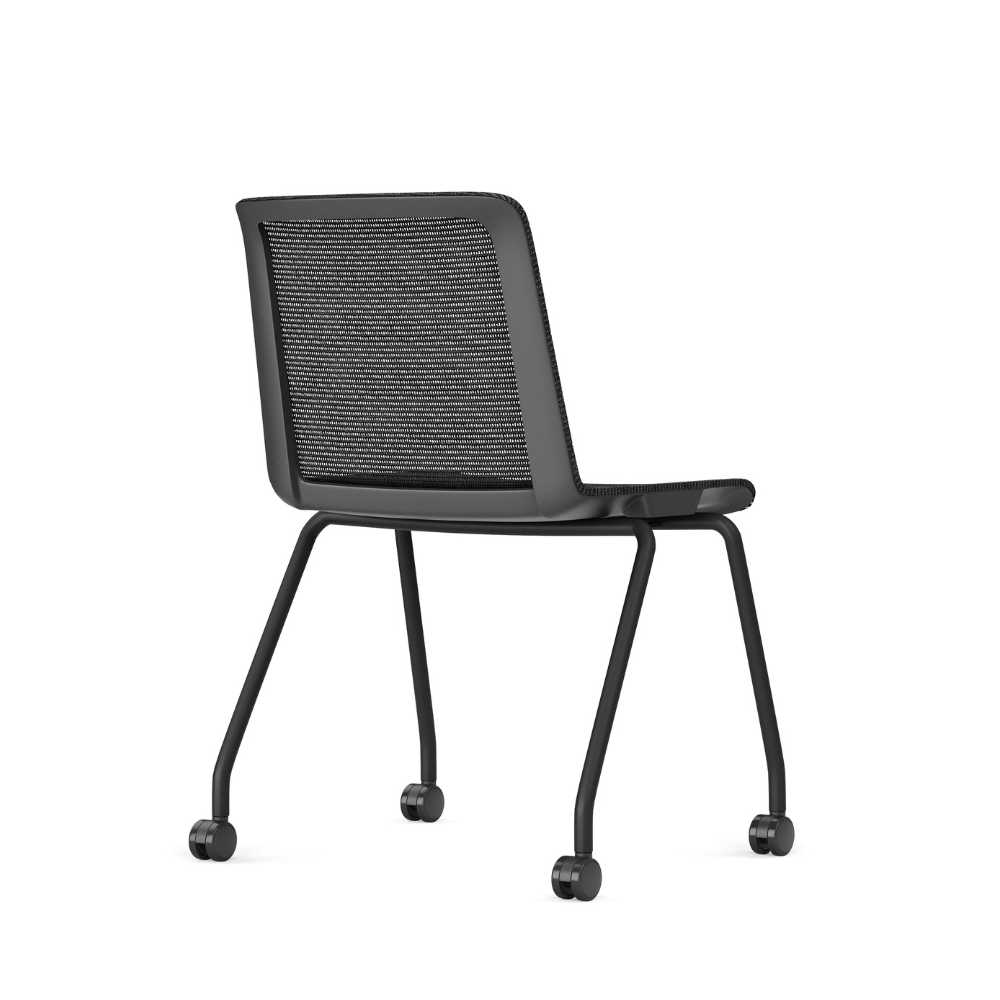 Cubix-B Mesh Mobile Stackable Chair