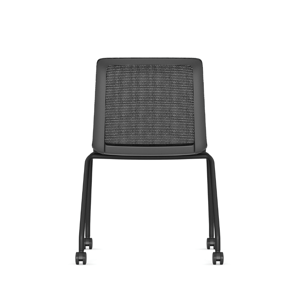 Cubix-B Mesh Mobile Stackable Chair