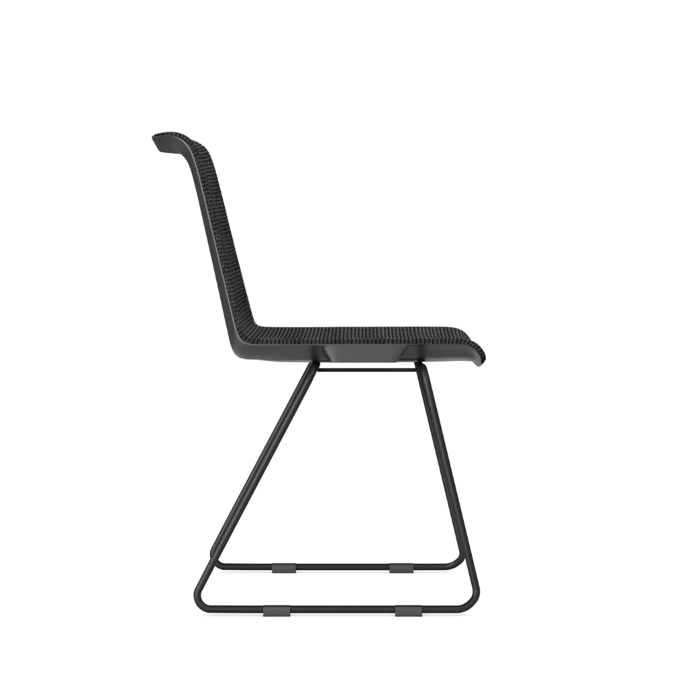 Cubix-C Mesh Sled Public Chair