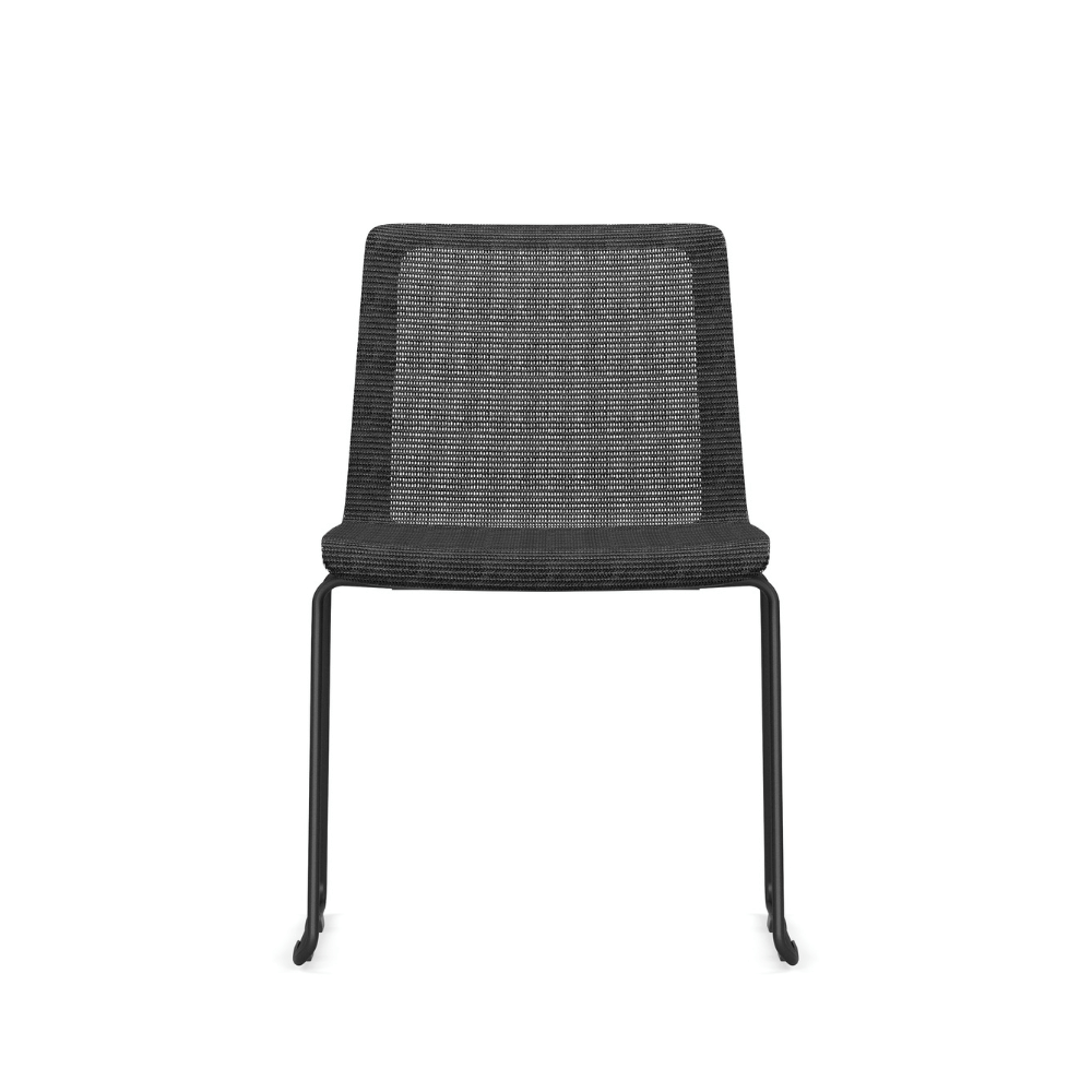 Cubix-C Mesh Sled Public Chair