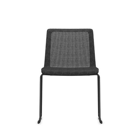 Cubix-C Mesh Sled Public Chair