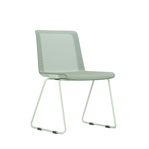 Cubix-C Mesh Sled Public Chair