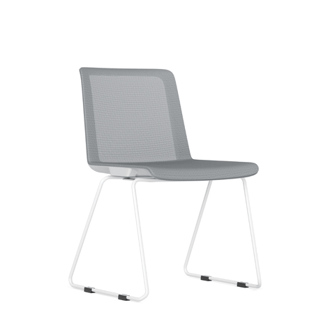 Cubix-C Mesh Sled Public Chair