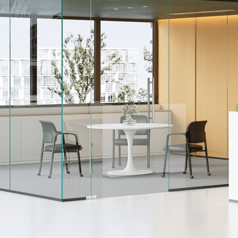 Cumulus-B Modular Stackable Training Chair with Armrest