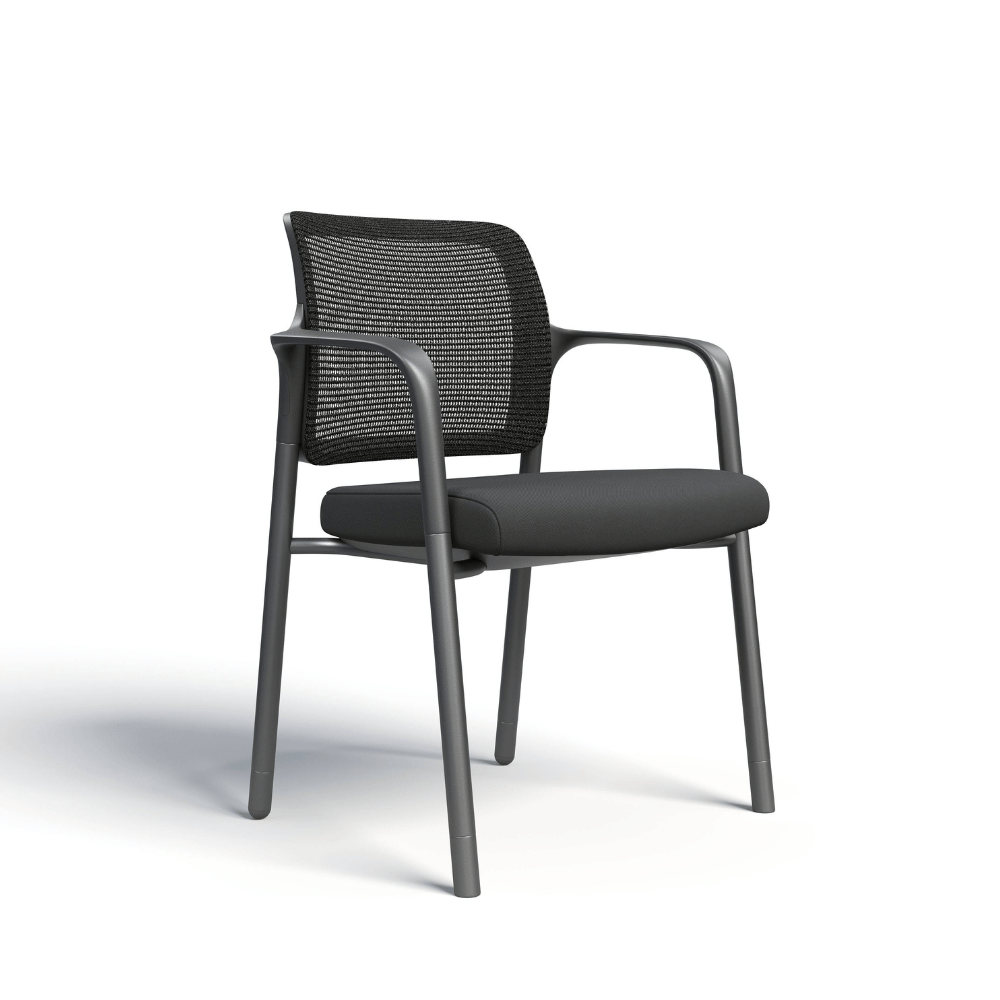 Cumulus-B Modular Stackable Training Chair with Armrest