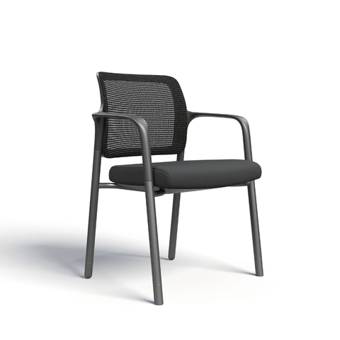 Cumulus-B Modular Stackable Training Chair with Armrest