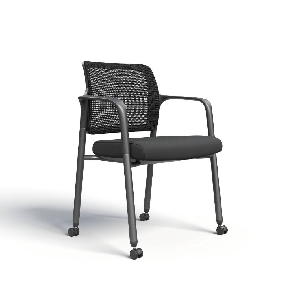 Cumulus-B Modular Stackable Training Chair with Armrest