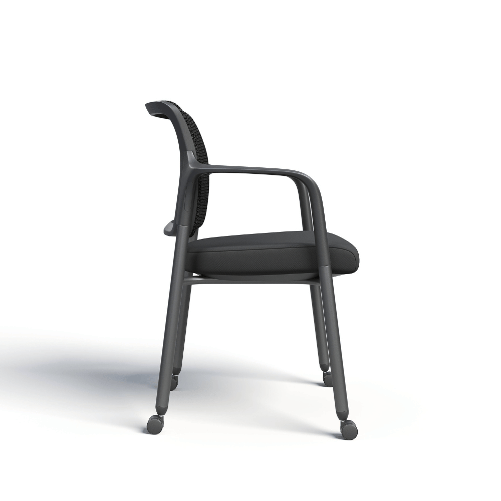 Cumulus-B Modular Stackable Training Chair with Armrest