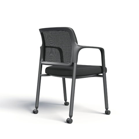 Cumulus-B Modular Stackable Training Chair with Armrest