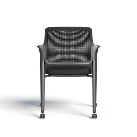 Cumulus-B Modular Stackable Training Chair with Armrest