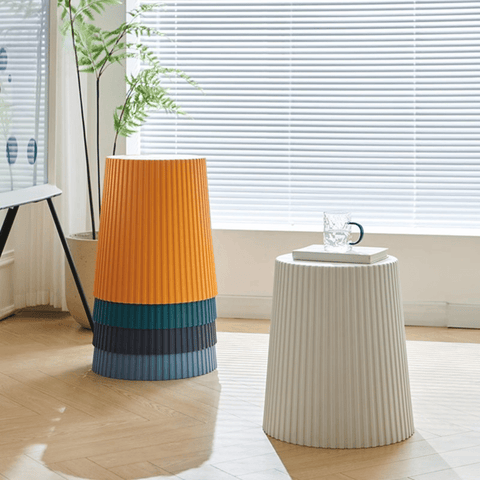 Cupcake Stackable Plastic Round Stool