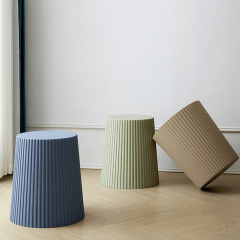 Cupcake Stackable Plastic Round Stool