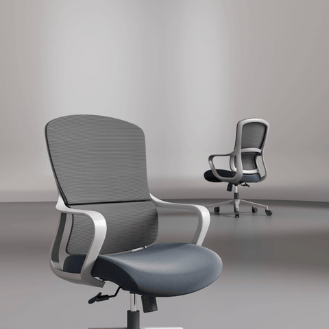 Curve-V Mid Back Office Meeting Cantilever Chair