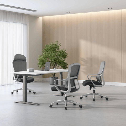Curve-V Mid Back Office Meeting Cantilever Chair