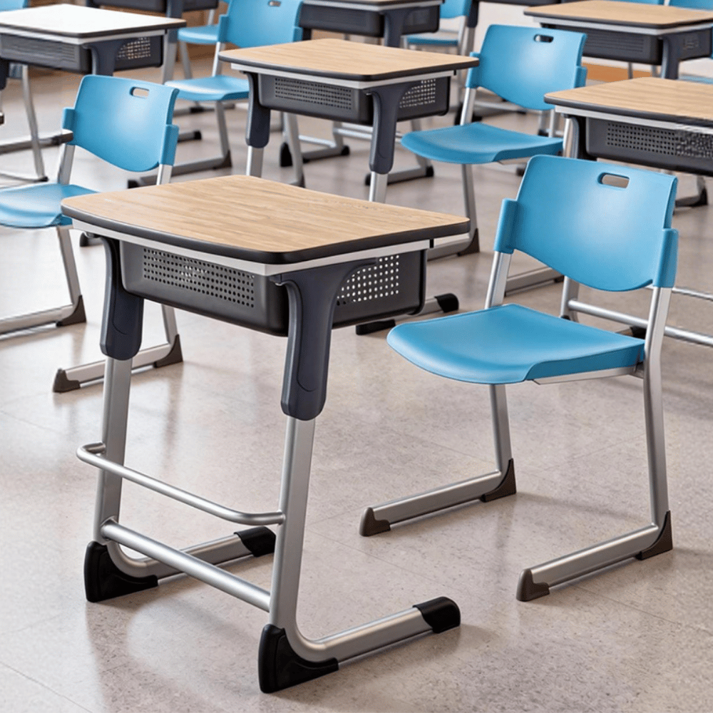 Dash Modern Adjustable Student Desk and Chair Set