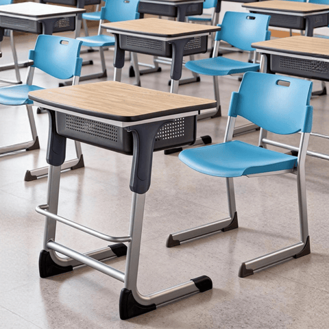 Dash Modern Adjustable Student Desk and Chair Set