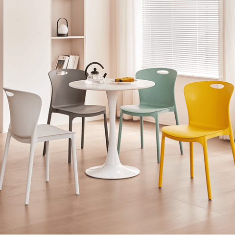 Decka Modern Stackable Plastic Chair