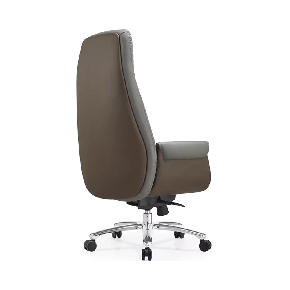 Delta High Back Office Leather Executive Chair - Gavisco Office Furniture