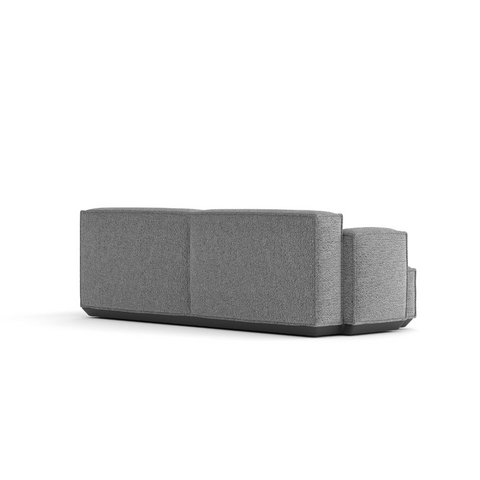 Diamond Three Seater Square Arm Lounge Sofa