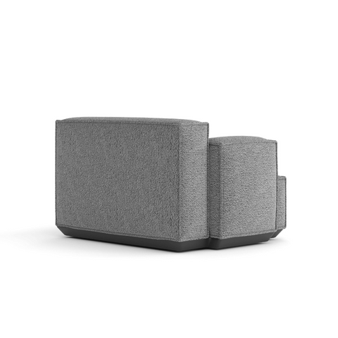 Diamond Single Seater Square Arm Lounge Sofa