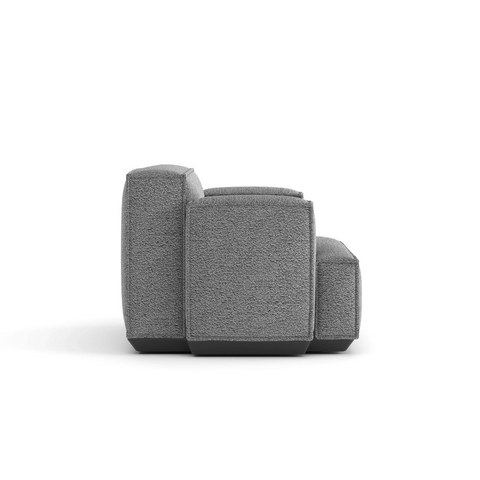 Diamond Single Seater Square Arm Lounge Sofa
