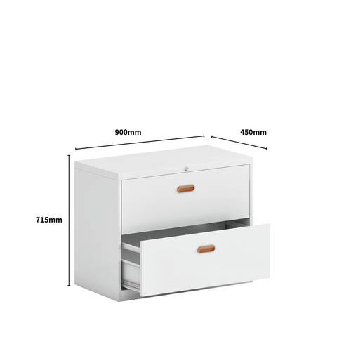 DTG-LFC2 Office Steel Drawer Lateral Filing Cabinet