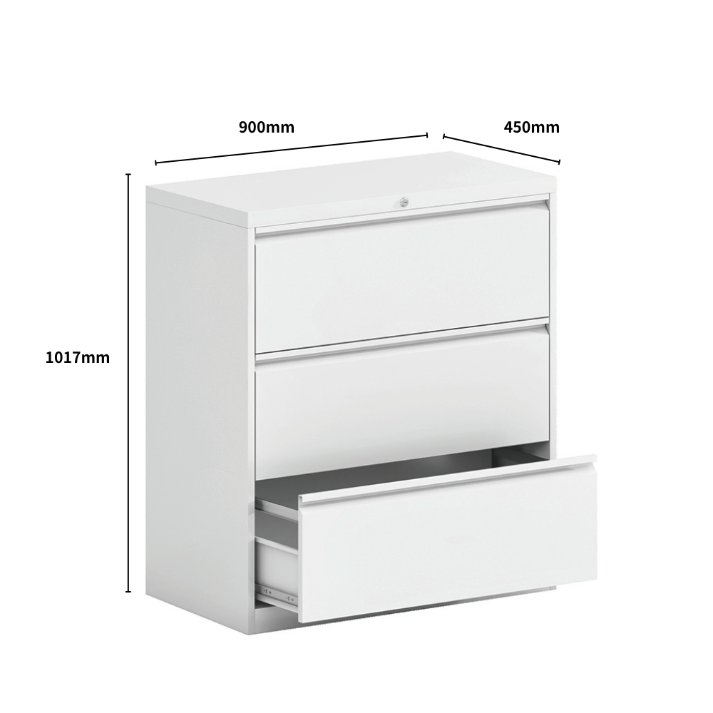 DTG-LFC4 Office Steel Drawer Lateral Filing Cabinet