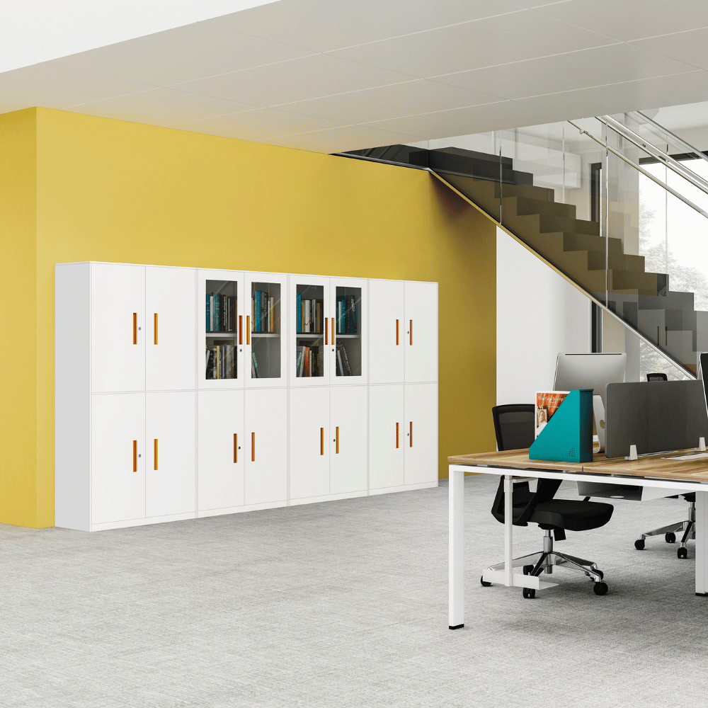 DTG-WDG Office Steel Swing Glass Door Filing Cabinet