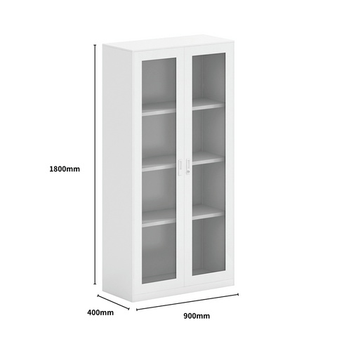 DTG-WDG Office Steel Swing Glass Door Filing Cabinet