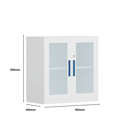 DTG-WDG Office Steel Swing Glass Door Filing Cabinet