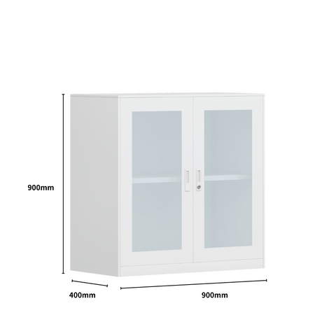 DTG-WDG Office Steel Swing Glass Door Filing Cabinet