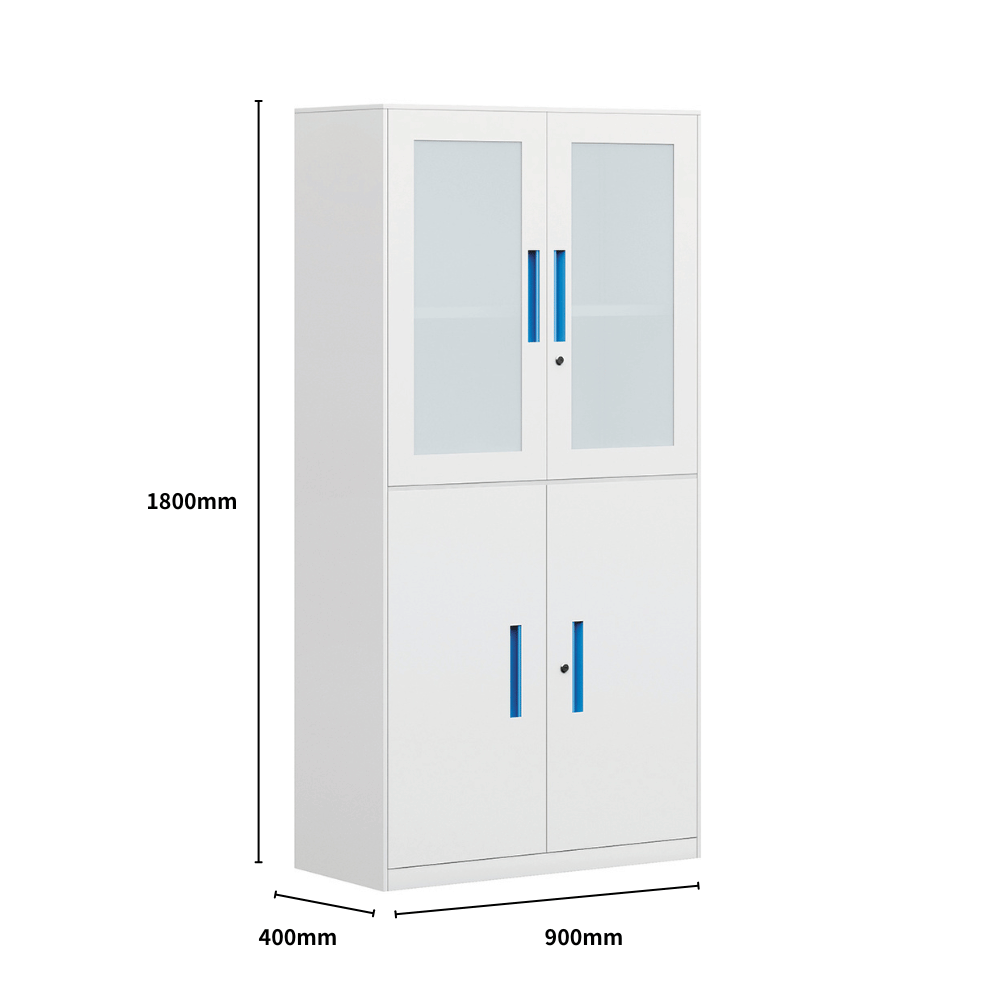 DTG-WDG Office Steel Swing Glass Door Filing Cabinet