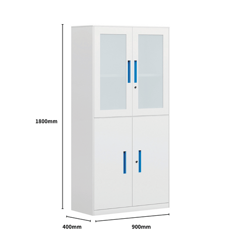 DTG-WDG Office Steel Swing Glass Door Filing Cabinet
