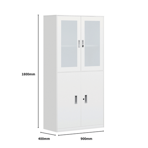 DTG-WDG Office Steel Swing Glass Door Filing Cabinet