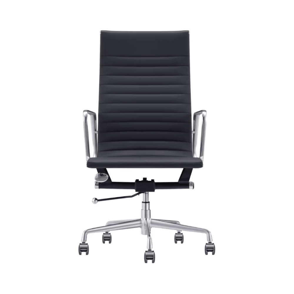 Eames High Back Leather Office Conference Meeting Chair - Gavisco Office Furniture