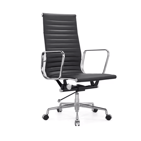 Eames High Back Leather Office Conference Meeting Chair - Gavisco Office Furniture