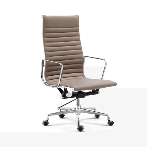 Eames High Back Leather Office Conference Meeting Chair - Gavisco Office Furniture