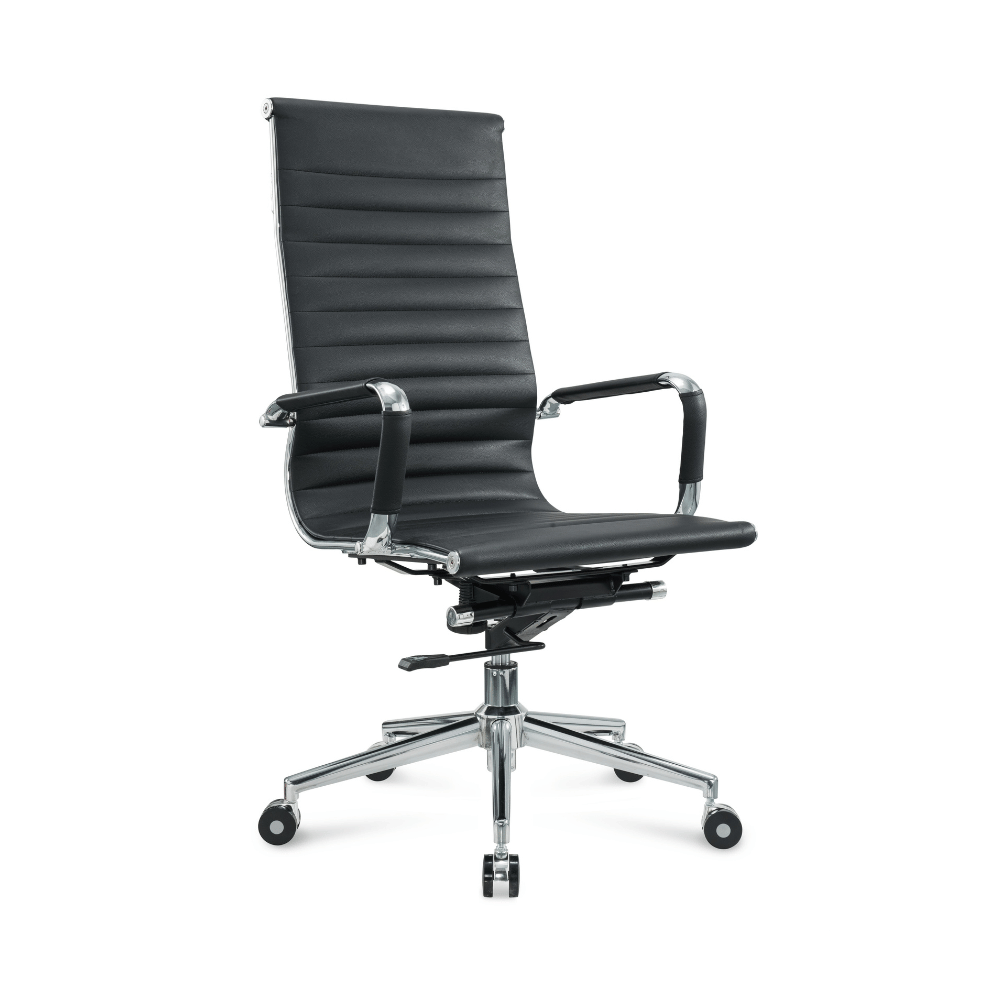 Eames2 High Back Office Leather Conference Meeting Chair