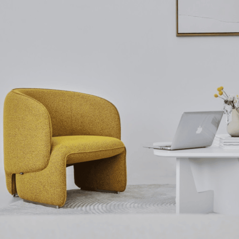 Elephant-A Office Fabric Leisure Lounge Armchair - Gavisco Office Furniture