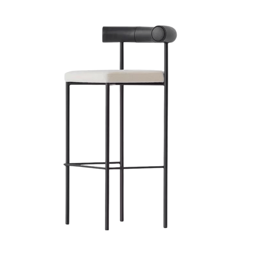 Emir Minimalist Slim High Bar Stool Chair