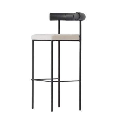 Emir Minimalist Slim High Bar Stool Chair