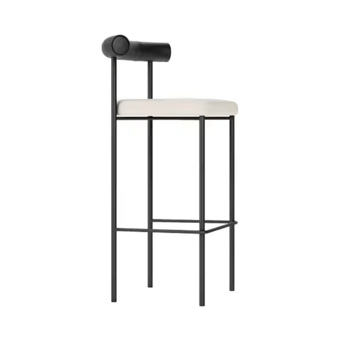 Emir Minimalist Slim High Bar Stool Chair