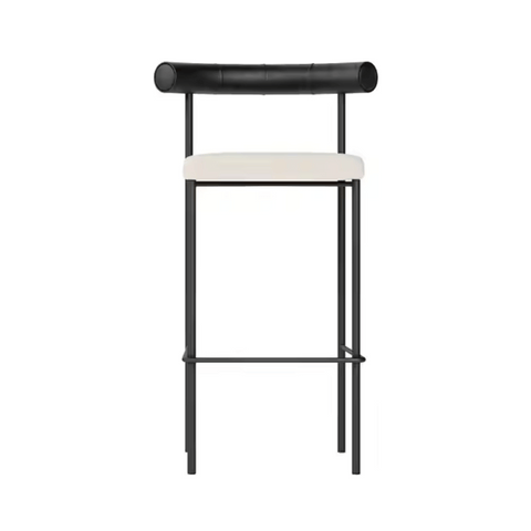 Emir Minimalist Slim High Bar Stool Chair