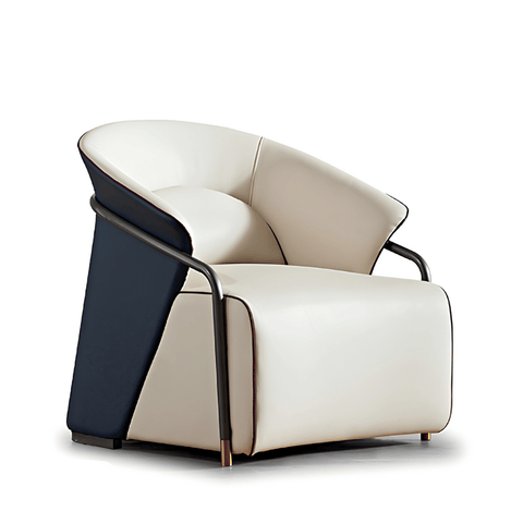 Empire Luxury Leather Lounge Armchair