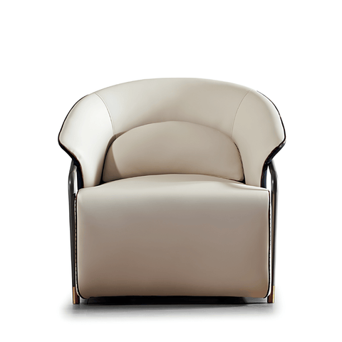 Empire Luxury Leather Lounge Armchair