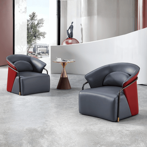 Empire Luxury Leather Lounge Armchair