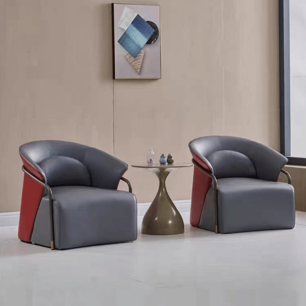 Empire Luxury Leather Lounge Armchair