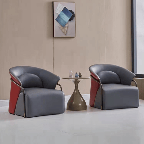 Empire Luxury Leather Lounge Armchair