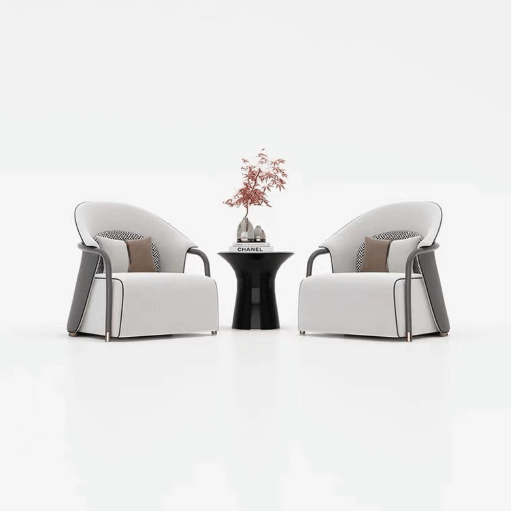 Empire Luxury Leather Lounge Armchair